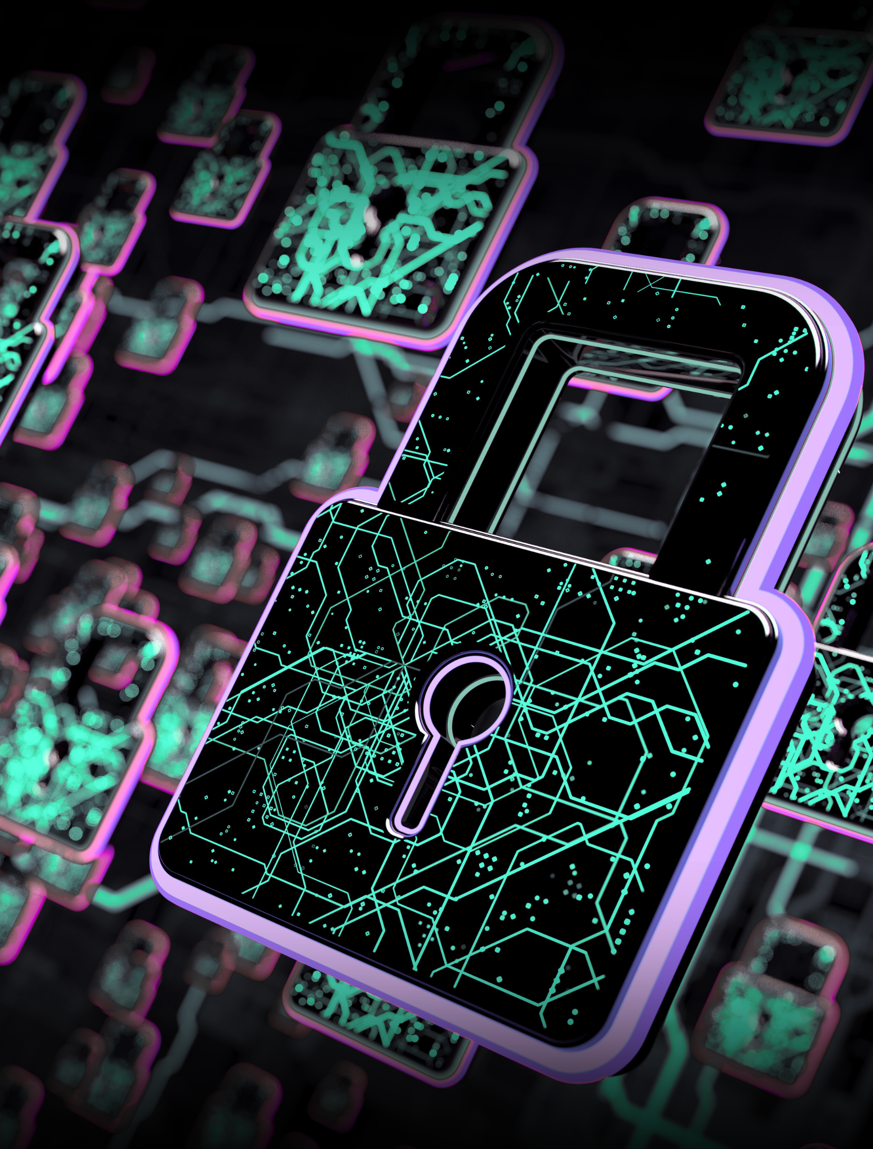 Padlock graphic