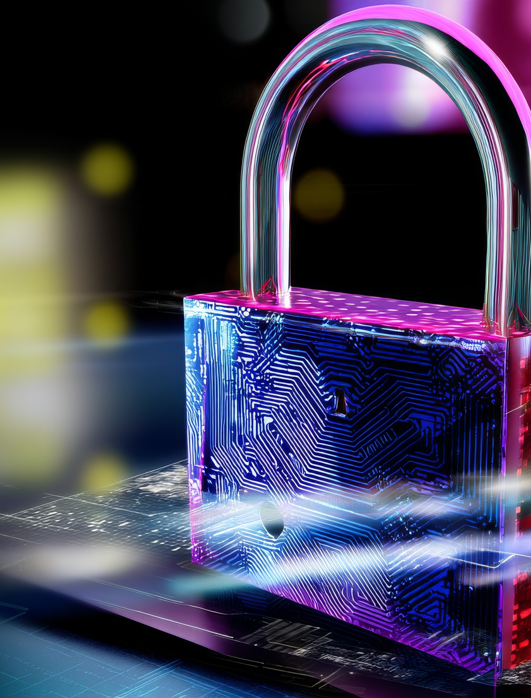 security padlock 